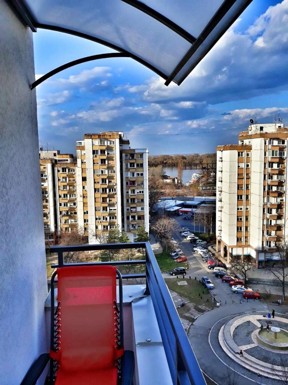 Apartment Terrace Belgrado Buitenkant foto