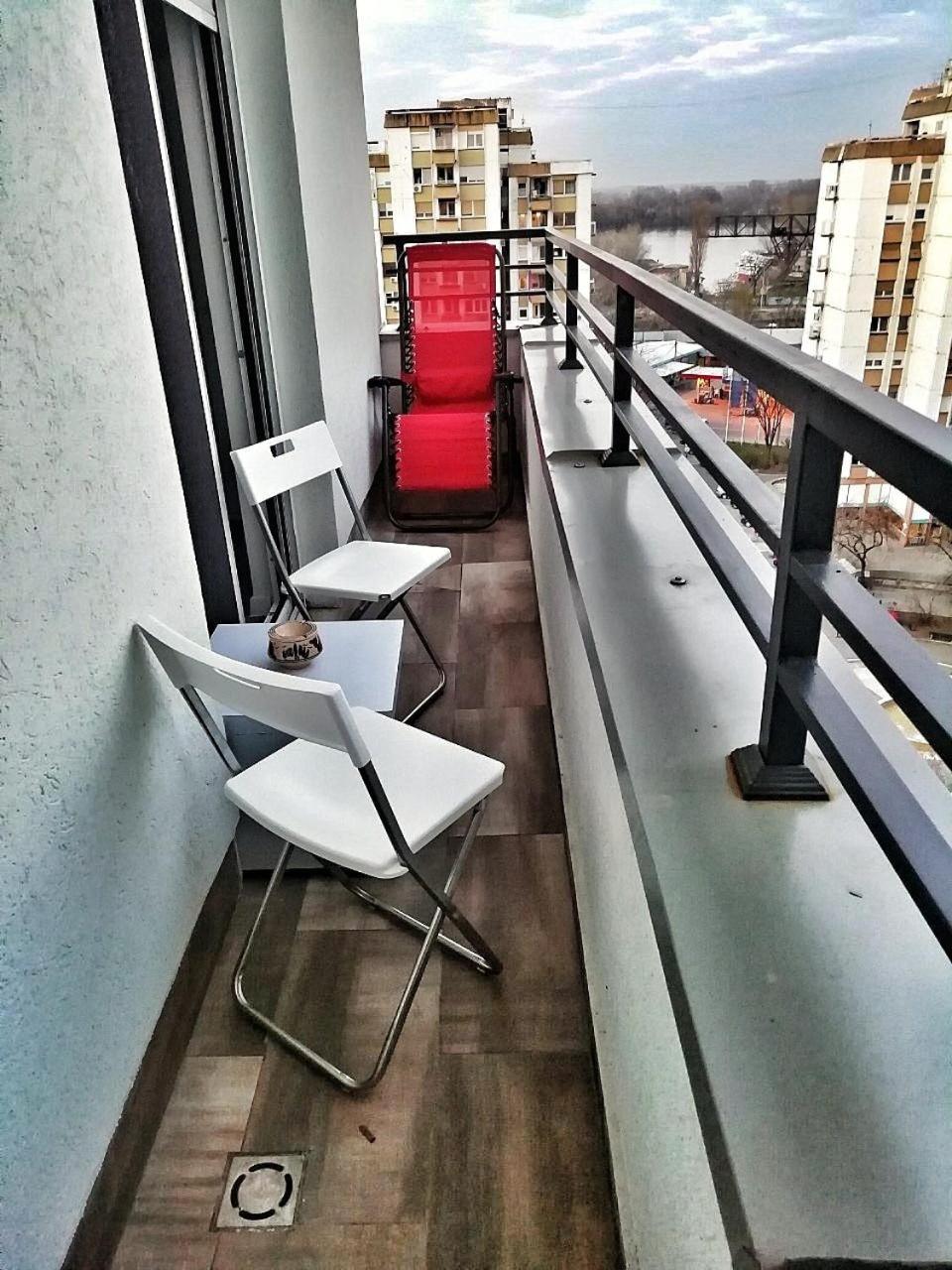 Apartment Terrace Belgrado Buitenkant foto